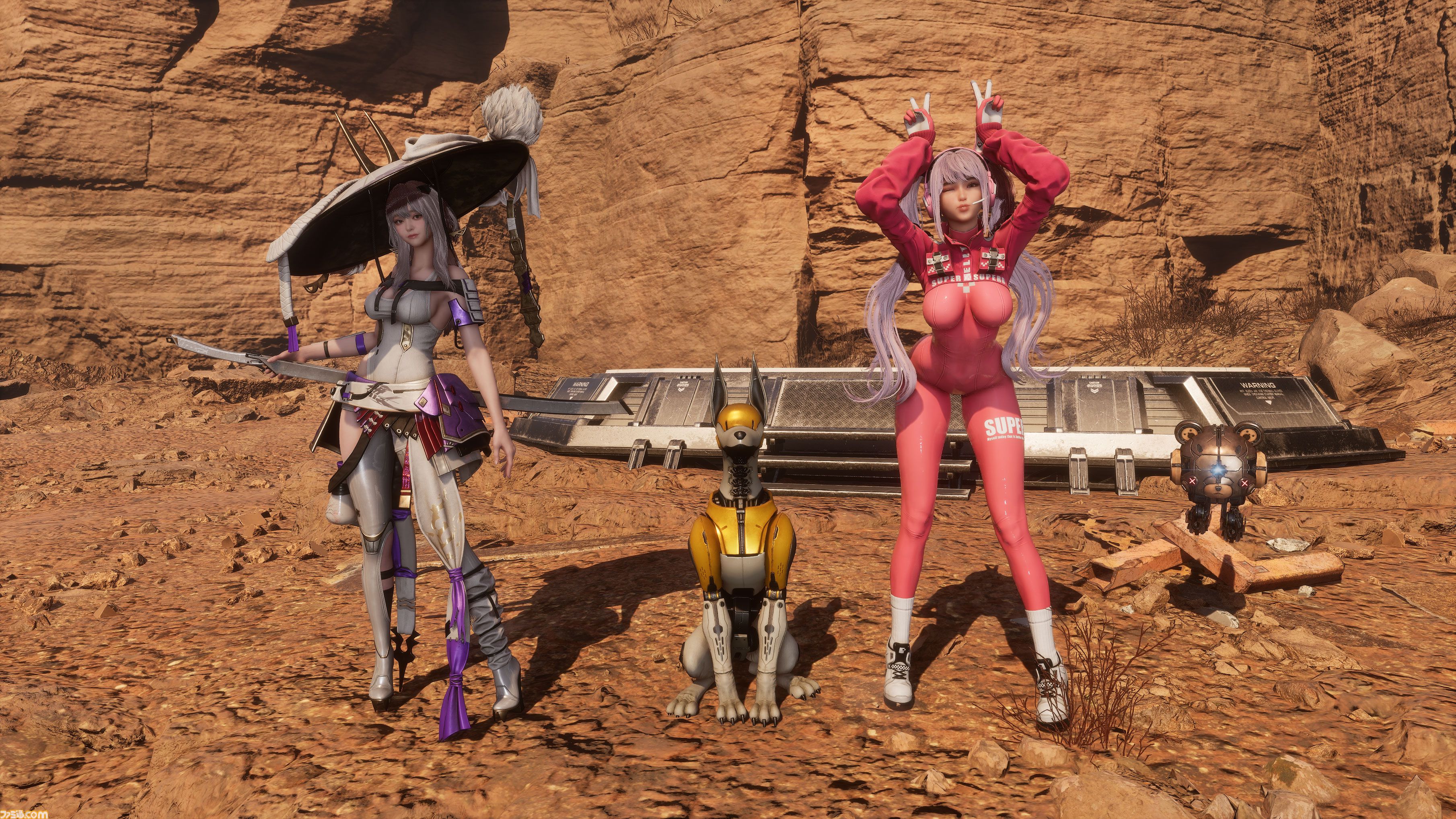 『ステラーブレイド』×『NIKKE』コラボDLCレビュー。DOROも駆けつけSHIFT UP作品コラボをお祝い。接近戦を解禁した紅蓮が強すぎる【Stellar Blade】