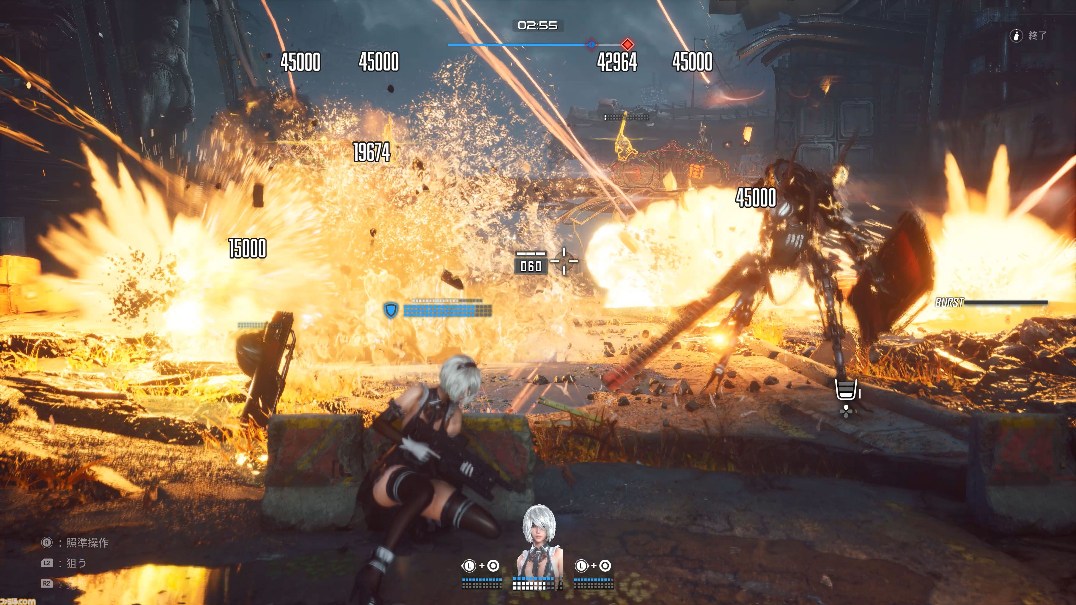『ステラーブレイド』×『NIKKE』コラボDLCレビュー。DOROも駆けつけSHIFT UP作品コラボをお祝い。接近戦を解禁した紅蓮が強すぎる【Stellar Blade】