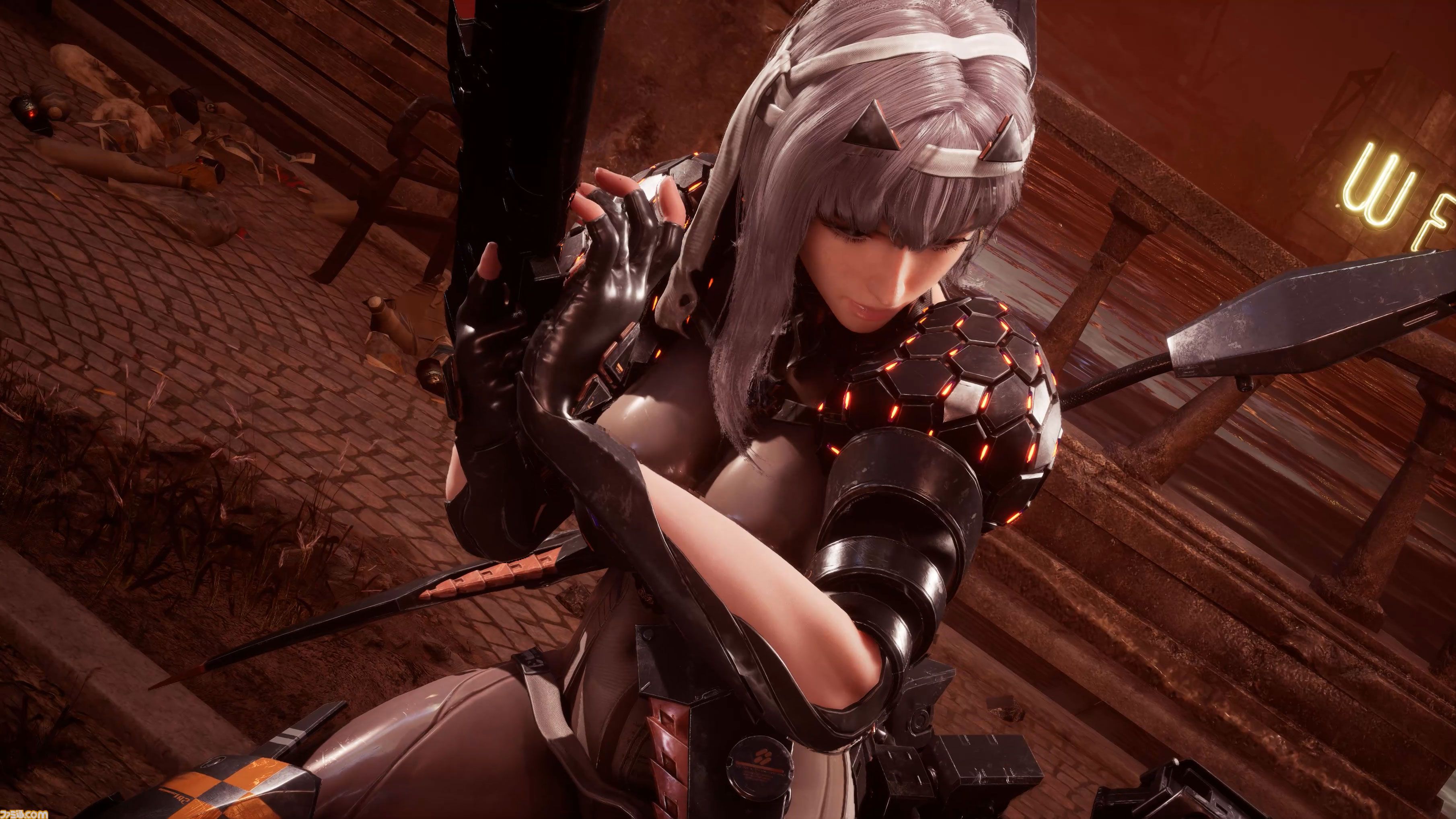 『ステラーブレイド』×『NIKKE』コラボDLCレビュー。DOROも駆けつけSHIFT UP作品コラボをお祝い。接近戦を解禁した紅蓮が強すぎる【Stellar Blade】