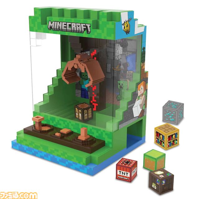 『マインクラフト』デザインのクレーンゲームやエアホッケーが10月下旬に登場。本日（6/10）より予約開始。自宅でゲームセンター気分が楽しめる