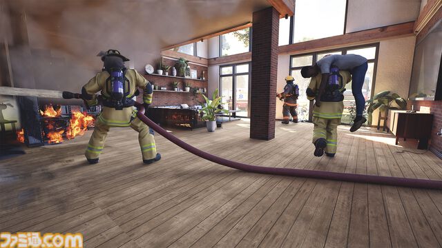 『Firefighting Simulator Ignite』PS5版が9月9日発売。人命救助や消火活動、爆発対応などを体験できる本格消防シミュレーション