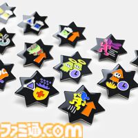 『スプラトゥーン3』“ギアパワーのかけら”を再現したイカしたピンバッジが、カプセルトイにてNintendoTOKYO/OSAKA/KYOTOで販売中
