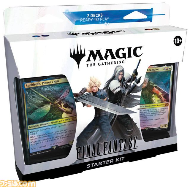【MTG】『ファイナルファンタジー』との夢のコラボは5年かけて最大限の敬意と品質をもって本物らしさを追求。 『FF16』だけは攻略しながらカードを制作、天野氏や野村氏も参加