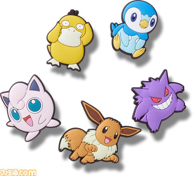 『ポケモン』ピカチュウたちがプリントされたコラボクロックスが発売。リザードンとカメックスのクールなデザインからイーブイのキュートなアイテムまで登場