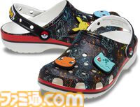 『ポケモン』ピカチュウたちがプリントされたコラボクロックスが発売。リザードンとカメックスのクールなデザインからイーブイのキュートなアイテムまで登場