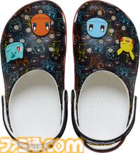 『ポケモン』ピカチュウたちがプリントされたコラボクロックスが発売。リザードンとカメックスのクールなデザインからイーブイのキュートなアイテムまで登場