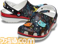 『ポケモン』ピカチュウたちがプリントされたコラボクロックスが発売。リザードンとカメックスのクールなデザインからイーブイのキュートなアイテムまで登場