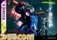 『サイバーパンク：エッジランナーズ』レベッカの1/4スケールフィギュア（約20万円）が予約開始。原作『サイバーパンク2077』のCGテイストで立体化