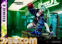 『サイバーパンク：エッジランナーズ』レベッカの1/4スケールフィギュア（約20万円）が予約開始。原作『サイバーパンク2077』のCGテイストで立体化