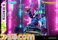 『サイバーパンク：エッジランナーズ』レベッカの1/4スケールフィギュア（約20万円）が予約開始。原作『サイバーパンク2077』のCGテイストで立体化