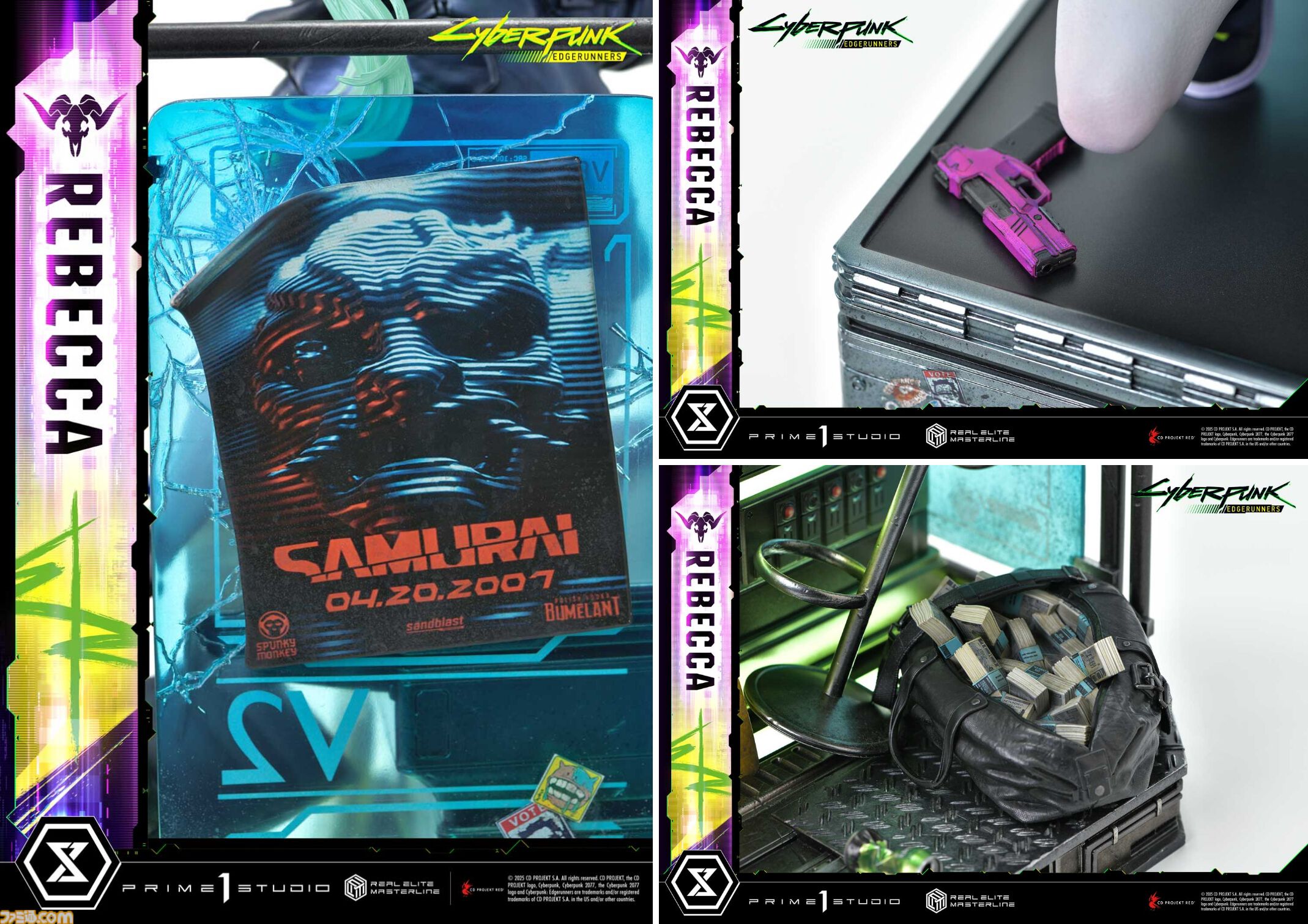 『サイバーパンク：エッジランナーズ』レベッカの1/4スケールフィギュア（約20万円）が予約開始。原作『サイバーパンク2077』のCGテイストで立体化