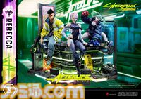 『サイバーパンク：エッジランナーズ』レベッカの1/4スケールフィギュア（約20万円）が予約開始。原作『サイバーパンク2077』のCGテイストで立体化