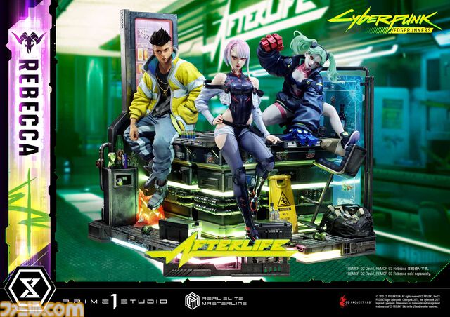 『サイバーパンク：エッジランナーズ』レベッカの1/4スケールフィギュア（約20万円）が予約開始。原作『サイバーパンク2077』のCGテイストで立体化