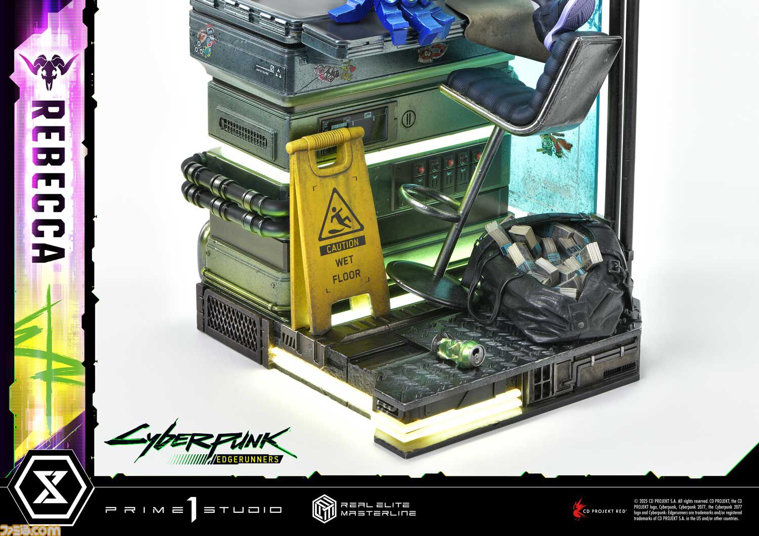 『サイバーパンク：エッジランナーズ』レベッカの1/4スケールフィギュア（約20万円）が予約開始。原作『サイバーパンク2077』のCGテイストで立体化