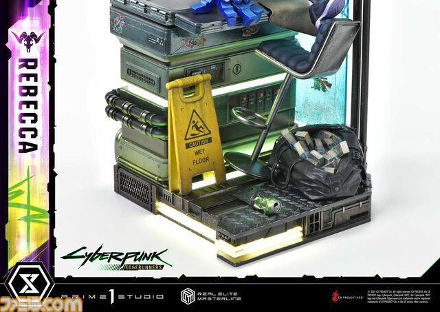 『サイバーパンク：エッジランナーズ』レベッカの1/4スケールフィギュア（約20万円）が予約開始。原作『サイバーパンク2077』のCGテイストで立体化