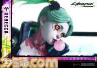 『サイバーパンク：エッジランナーズ』レベッカの1/4スケールフィギュア（約20万円）が予約開始。原作『サイバーパンク2077』のCGテイストで立体化
