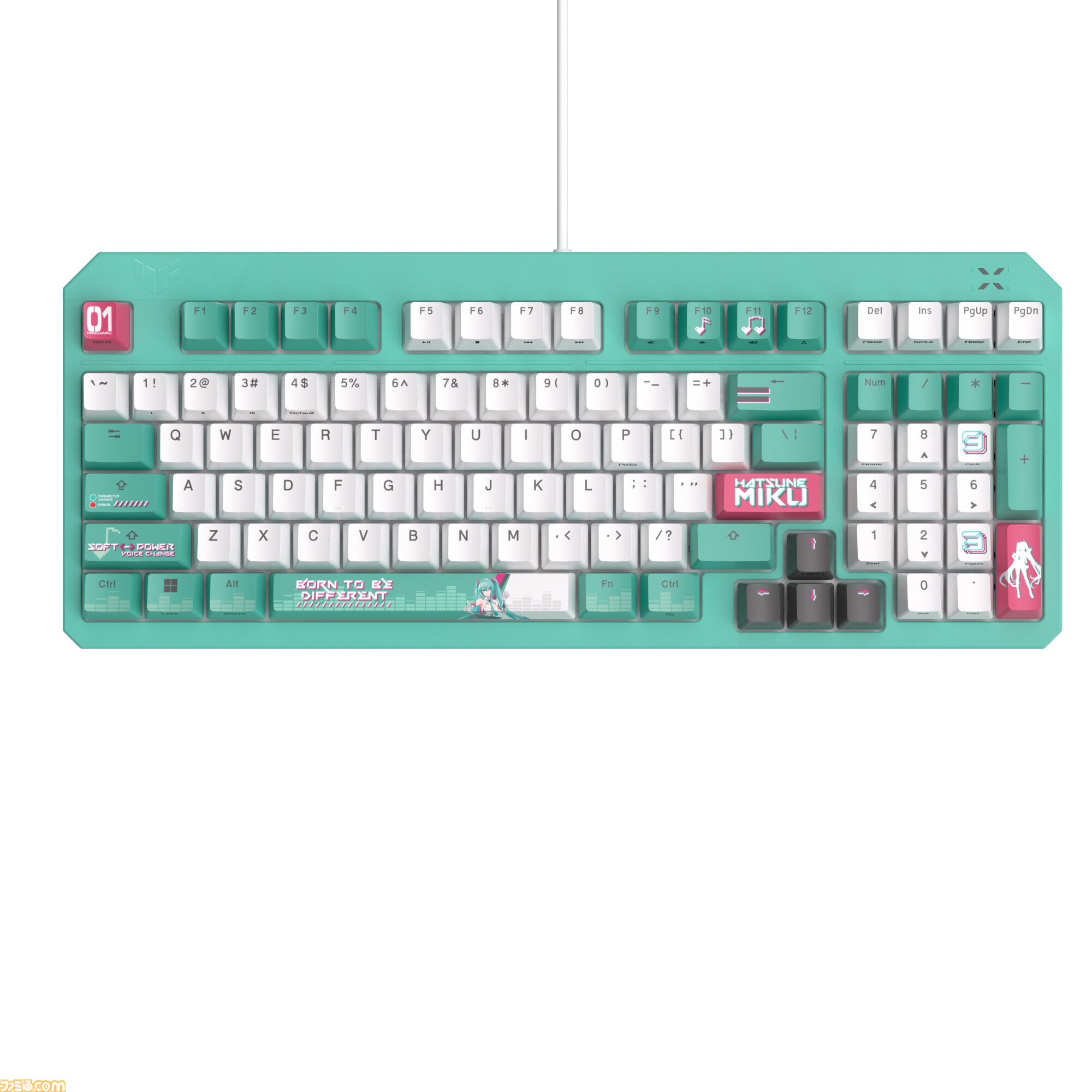 初音ミク×TUF Gamingコラボゲーミングデバイスが6月20日発売