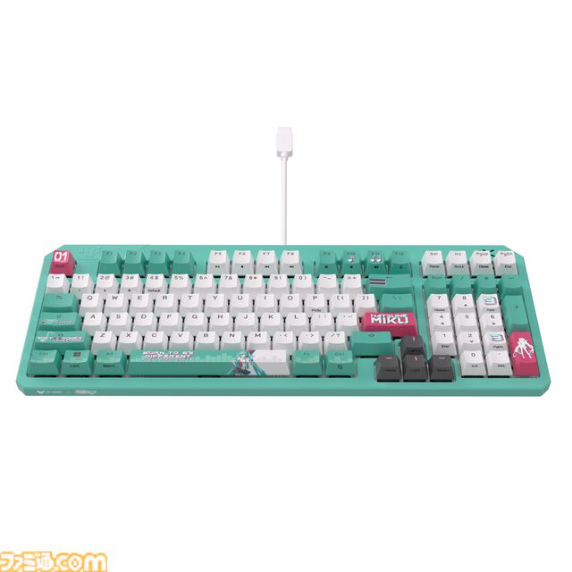 初音ミク×TUF Gamingコラボゲーミングデバイスが6月20日発売。象徴的なカラーリングのキーボード、マウス、マウスパッド、ヘッドセットが登場