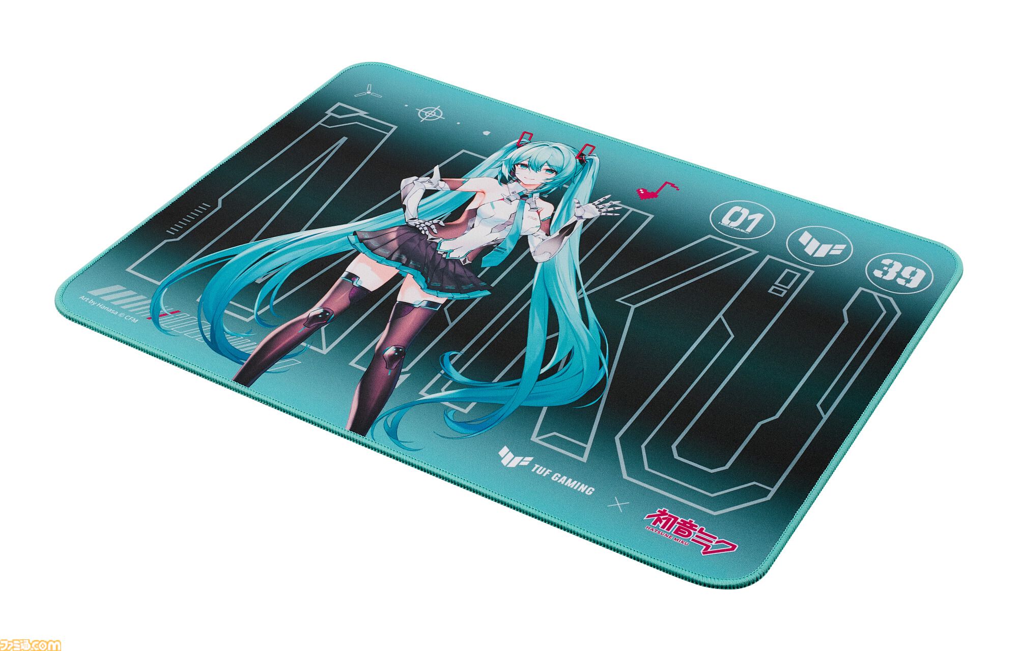 初音ミク×TUF Gamingコラボゲーミングデバイスが6月20日発売
