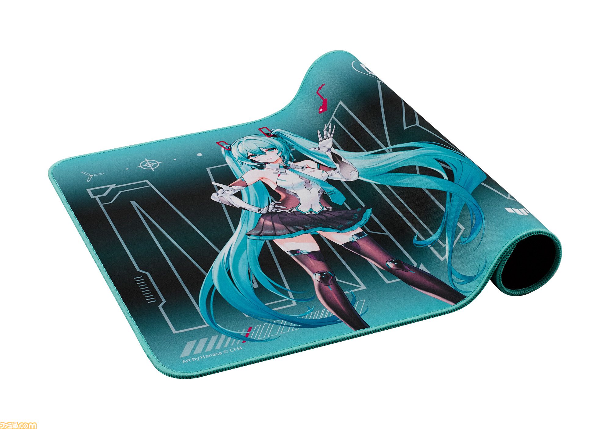 初音ミク×TUF Gamingコラボゲーミングデバイスが6月20日発売。象徴的な
