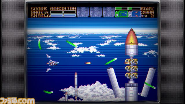 『アーシオン』メガドライブ実機上での動作を想定した新作レトロシューティング。Switch、PS5のパッケージ版が2025年10月30日発売決定