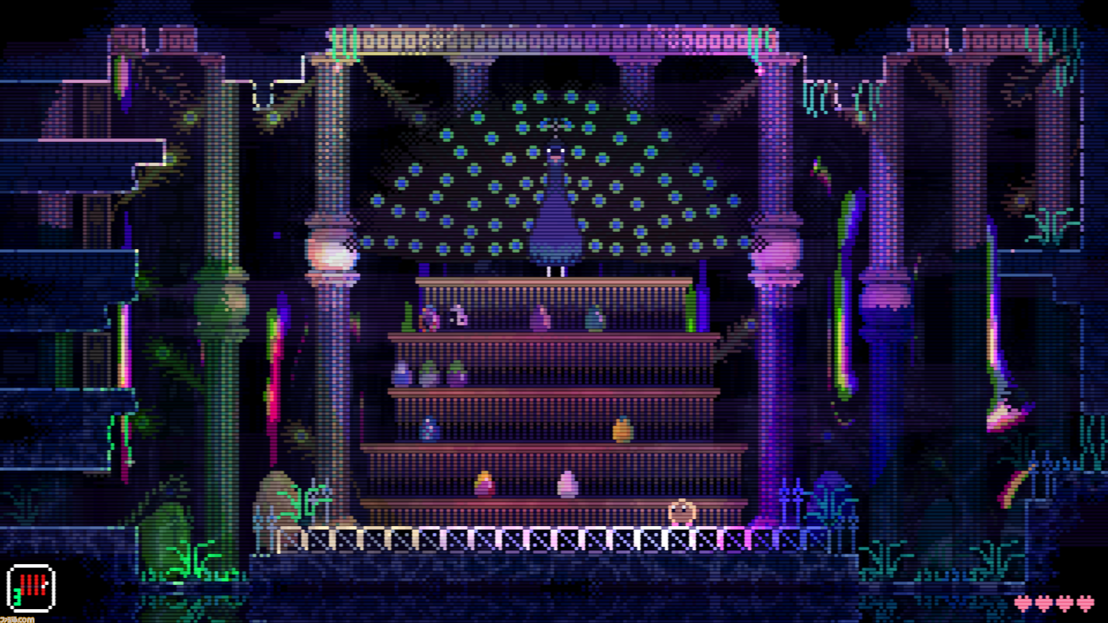 ANIMAL WELL アニマルウェル Animal Well』レビュー。かわいいドット絵の下は、果てしなき謎