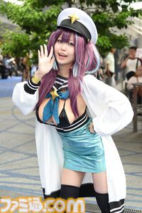 【コスプレ】『ガンダム ジークアクス』人間サイズの“赤いガンダム”やシャリア・ブル、『逆転裁判』ヒロイン、バニー衣装の『ダンガンロンパ』江ノ島盾子らも参戦！ 初開催の“コスサミパーティー”を沸かせたコスプレイヤーたち