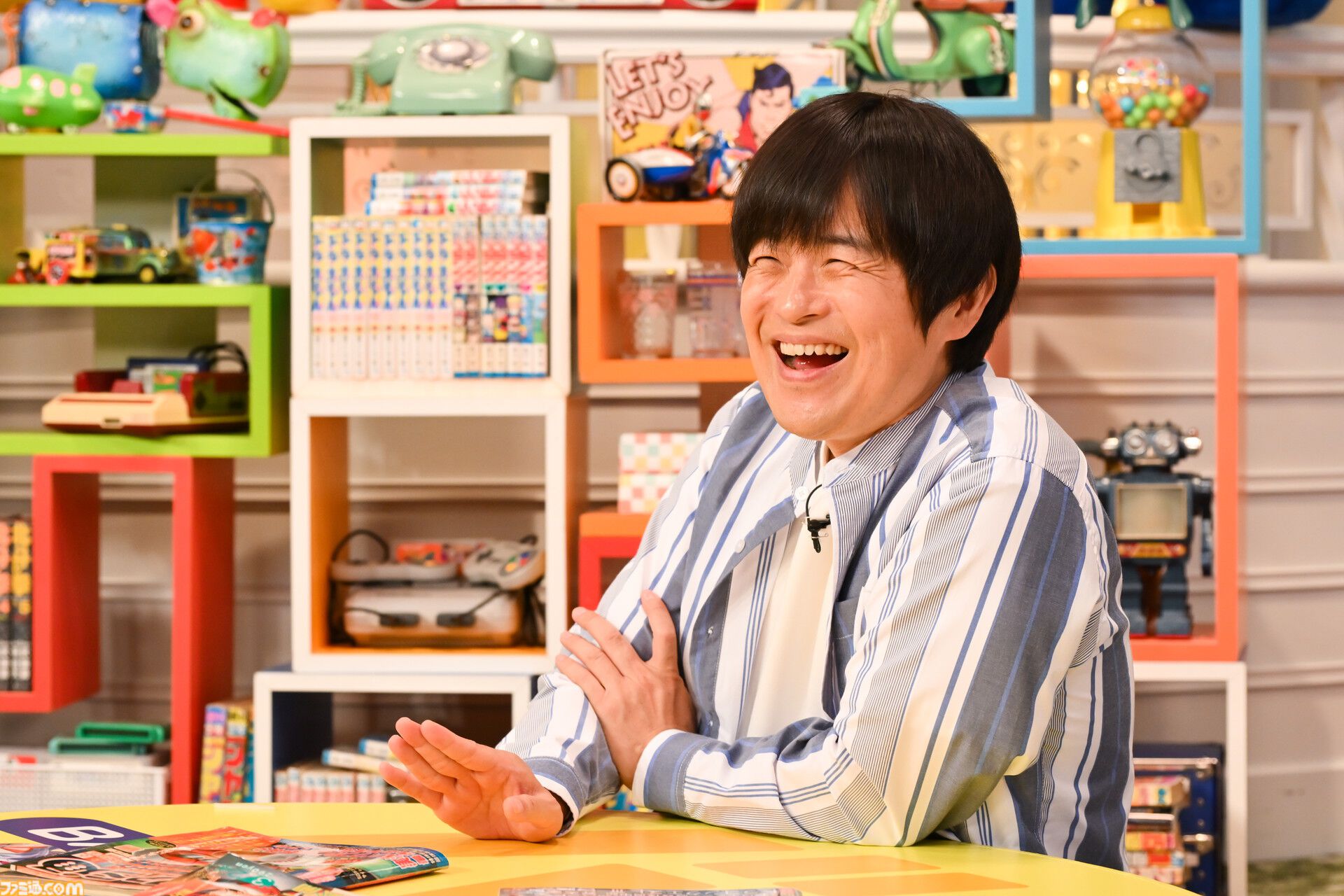 日常系ゲーム番組『バカリゲム』は「大丈夫かこの番組！」と柴田英嗣も思わず絶叫。バカリズムが2時間ひたすらゲームを遊ぶ。まったり進行な撮影現場に潜入取材