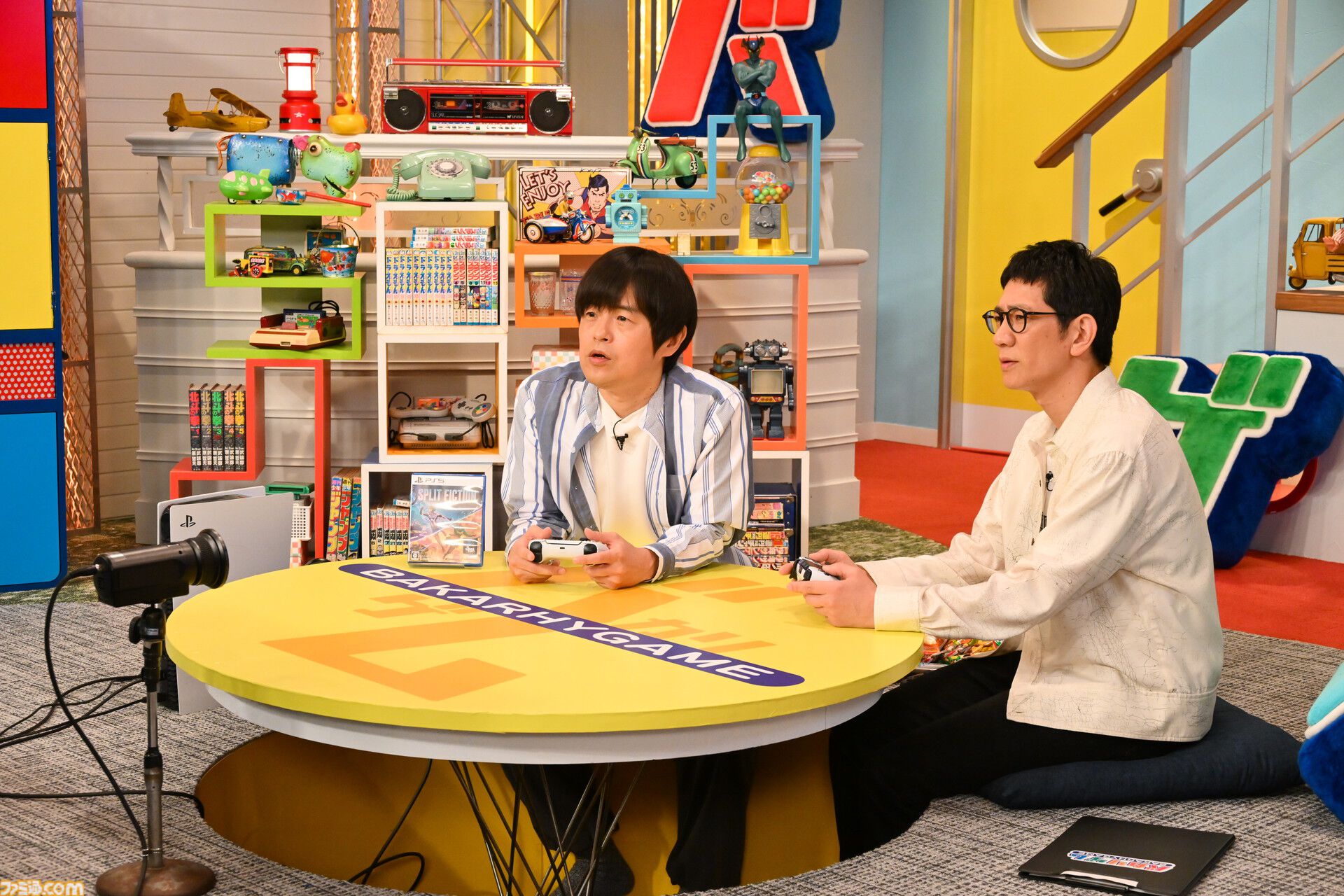 日常系ゲーム番組『バカリゲム』は「大丈夫かこの番組！」と柴田英嗣も思わず絶叫。バカリズムが2時間ひたすらゲームを遊ぶ。まったり進行な撮影現場に潜入取材