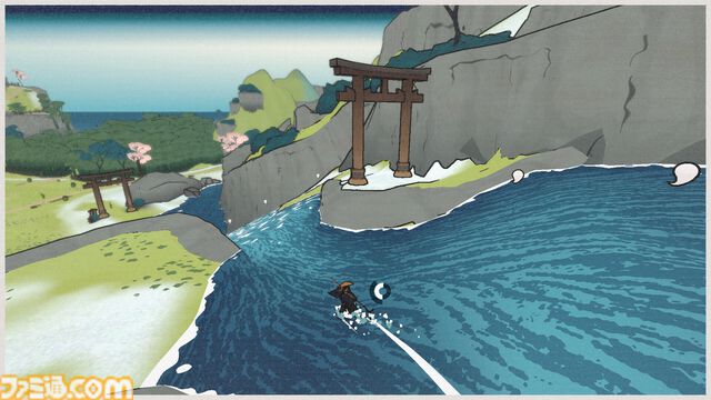 『OKU』日本画風の世界を旅する癒し系ゲームのSteamページが公開。美しい風景を心に刻み、心のままに詩を読む。つぼみに花を咲かせるようなインタラクトも心に染みる