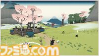 『OKU』日本画風の世界を旅する癒し系ゲームのSteamページが公開。美しい風景を心に刻み、心のままに詩を読む。つぼみに花を咲かせるようなインタラクトも心に染みる