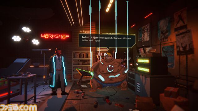 『ネオン・ブラッド』ドットと3Dが融合した異色RPGのSwitch・PS5パッケージ版が9月25日に発売決定。怪しく輝くネオンの街で極上のストーリーを体験。最後は物理（バトル）で事件を解決