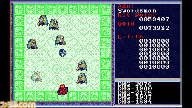 『EGGコンソール リバイバル ザナドゥ イージーバージョン PC-9801』がSwitchにてリリース。名作RPG『ザナドゥ』の16ビットPC向けタイトル。戦いかたで能力が変化する育成システムが魅力