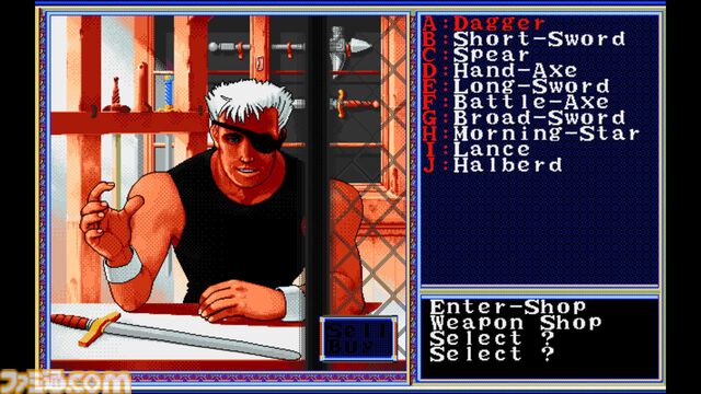 『EGGコンソール リバイバル ザナドゥ イージーバージョン PC-9801』がSwitchにてリリース。名作RPG『ザナドゥ』の16ビットPC向けタイトル。戦いかたで能力が変化する育成システムが魅力