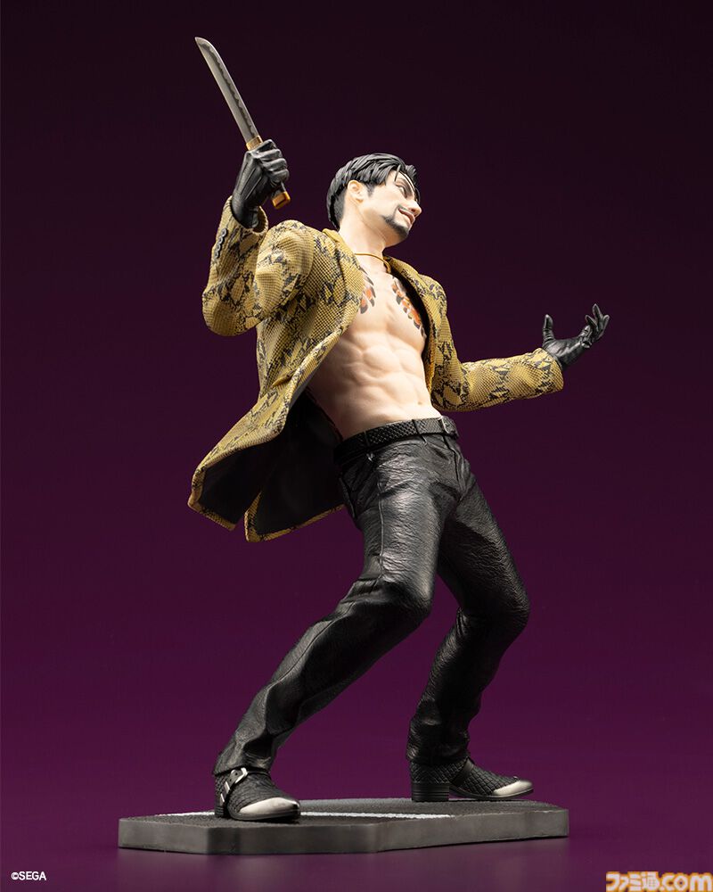 龍が如く』真島吾朗の1/6スケールフィギュアが登場。大迫力の
