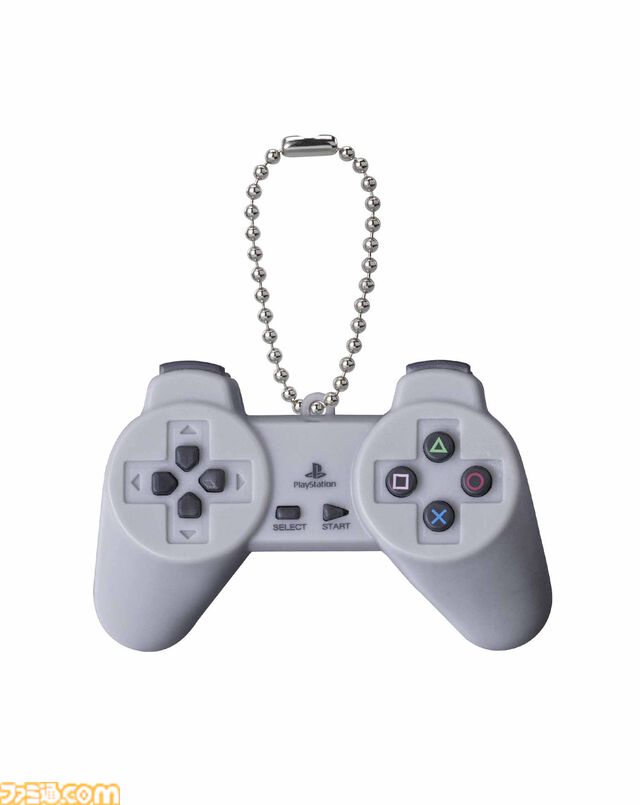 プレステ歴代コントローラーがミニチュア化。再生ボタンを押すとおなじみのゲームスタート音声が流れる！【PlayStation】