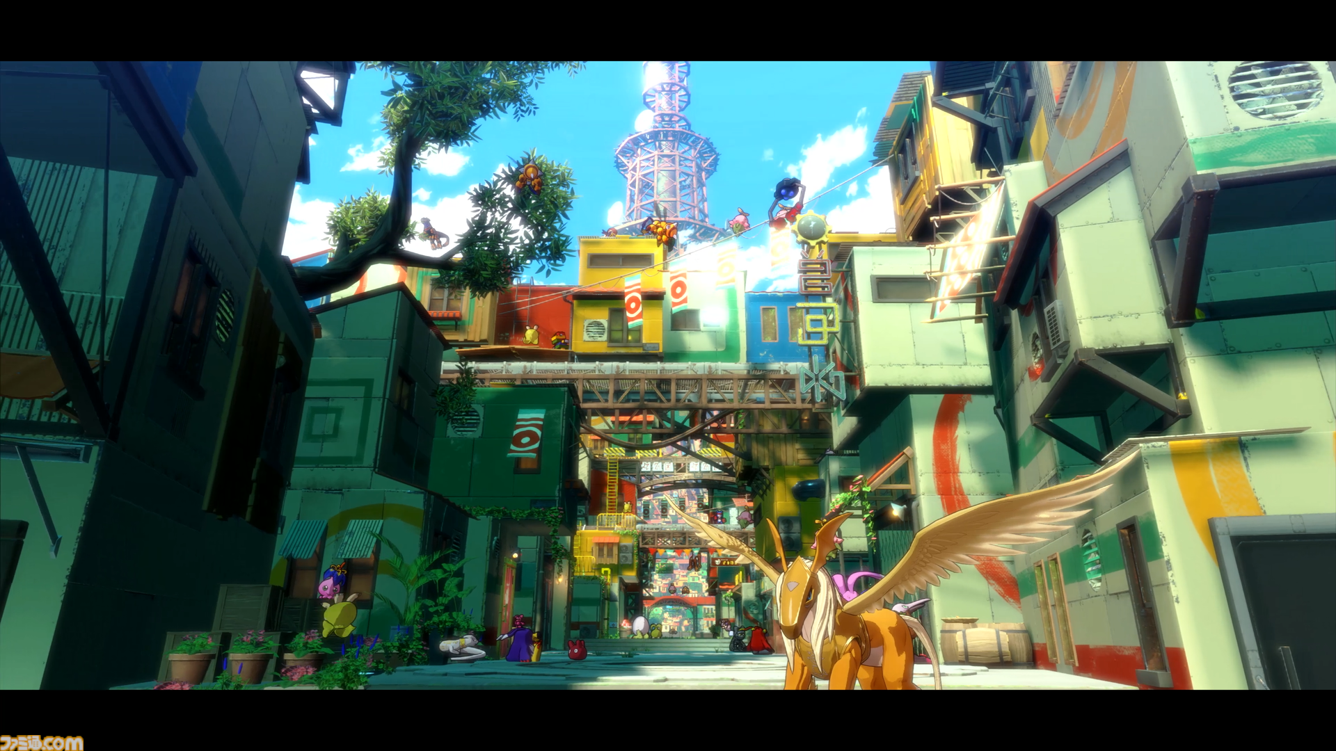 『デジモンストーリー タイムストレンジャー』先行レビュー。デジモンたちの街を歩くだけで楽しい。育成RPG最新作はガルルモンの背に乗って世界を駆ける夢を叶えてくれた