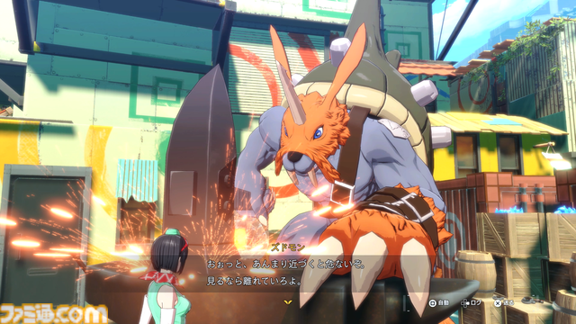 『デジモンストーリー タイムストレンジャー』先行レビュー。デジモンたちの街を歩くだけで楽しい。育成RPG最新作はガルルモンの背に乗って世界を駆ける夢を叶えてくれた