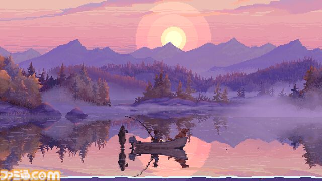 『Cast n Chill』愛犬といっしょに釣りを楽しめるチル系ドット絵釣りゲー、Steamで配信開始。森や山、水底、大空など2Dピクセルアートで美しい大自然を表現