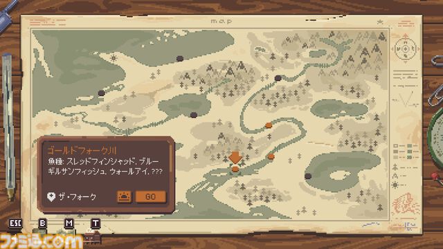 『Cast n Chill』愛犬といっしょに釣りを楽しめるチル系ドット絵釣りゲー、Steamで配信開始。森や山、水底、大空など2Dピクセルアートで美しい大自然を表現