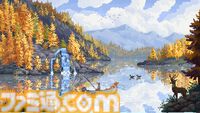 『Cast n Chill』愛犬といっしょに釣りを楽しめるチル系ドット絵釣りゲー、Steamで配信開始。森や山、水底、大空など2Dピクセルアートで美しい大自然を表現
