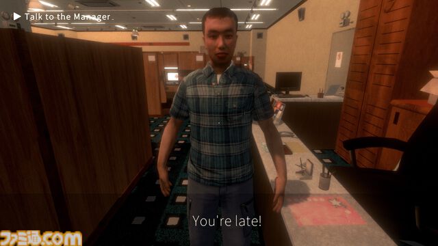 『The Rotting Man|悪臭男』ネカフェ店員になって不審客や不可解な現象に対応するホラーゲーム。350円で近日配信予定