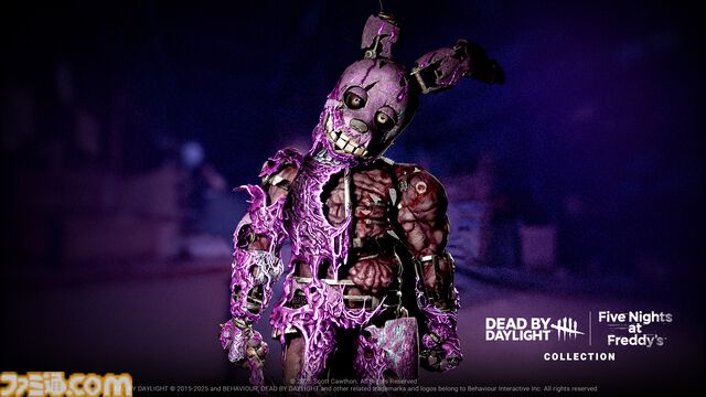 【DbD×FNaF】『デッドバイデイライト』×『Five Nights at Freddy's』コラボでスプリングトラップがキラーとして参戦。おなじみの店内が舞台の新マップも登場