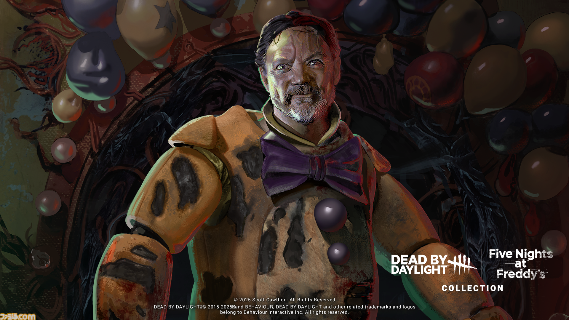 【DbD×FNaF】『デッドバイデイライト』×『Five Nights at Freddy's』コラボでスプリングトラップがキラーとして参戦。おなじみの店内が舞台の新マップも登場
