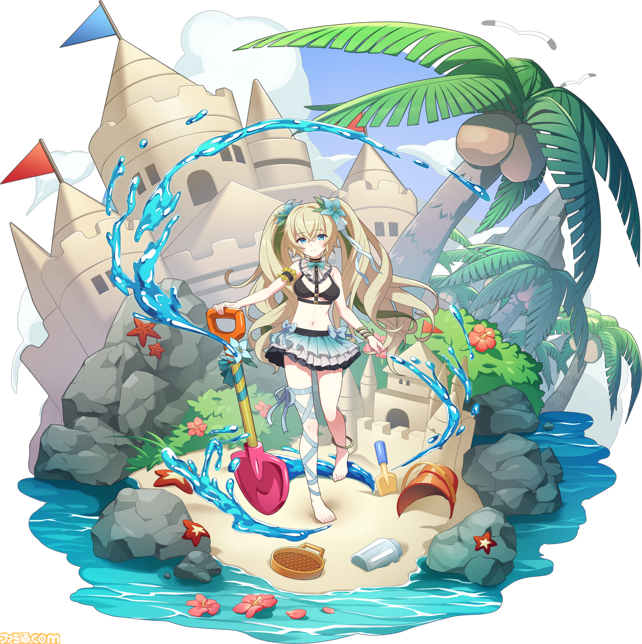 『NIKKE』『ブルアカ』『FF7 エバークライシス』『シャニマス』など人気スマホゲーム夏イベ特集【水着キャラコレクション2025その3】
