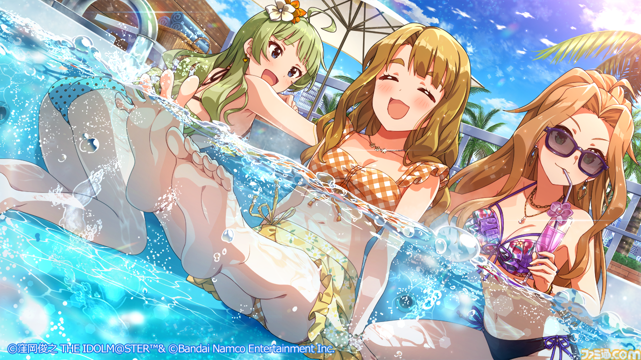 『NIKKE』『ブルアカ』『FF7 エバークライシス』『シャニマス』など人気スマホゲーム夏イベ特集【水着キャラコレクション2025その3】