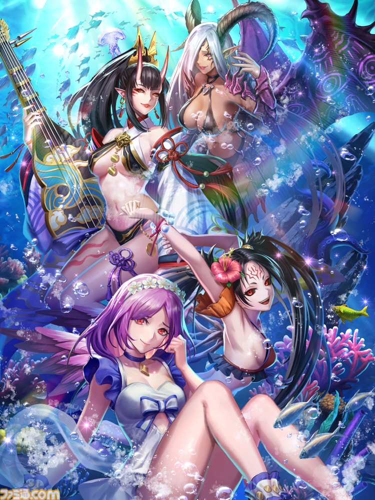 『グラブル』『プリコネ』『あいみす』など人気スマホゲーム夏イベ特集【水着キャラコレクション2025その5】