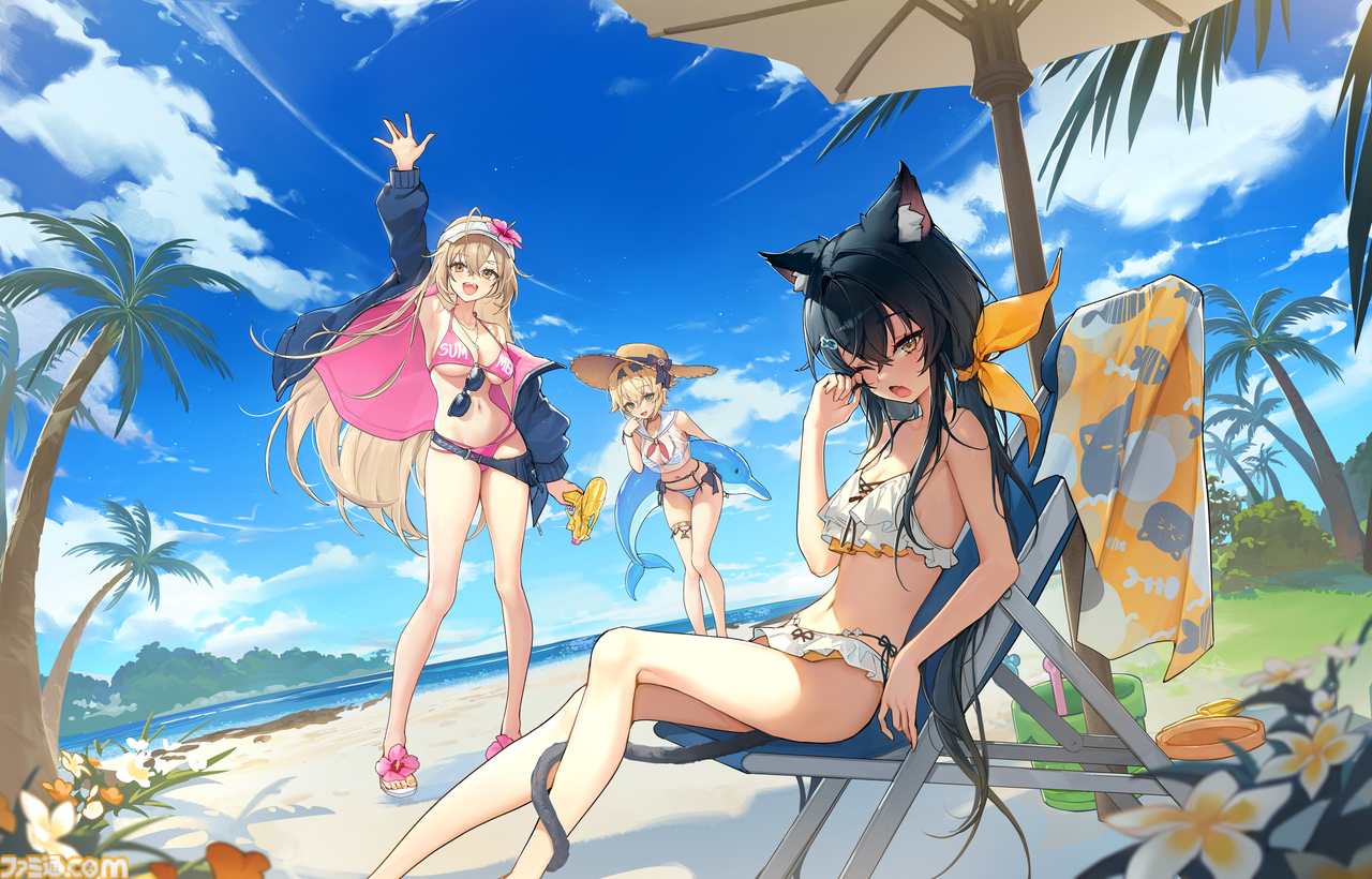 『グラブル』『プリコネ』『あいみす』など人気スマホゲーム夏イベ特集【水着キャラコレクション2025その5】