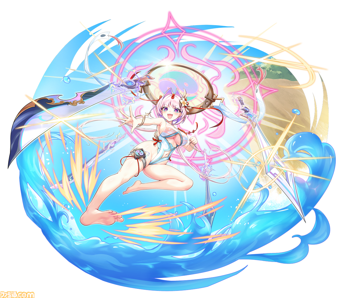 『シャニソン』『雀魂』『カゲマス』など全7タイトルを紹介。人気スマホゲーム夏イベント特集【水着キャラコレクション2025その5】