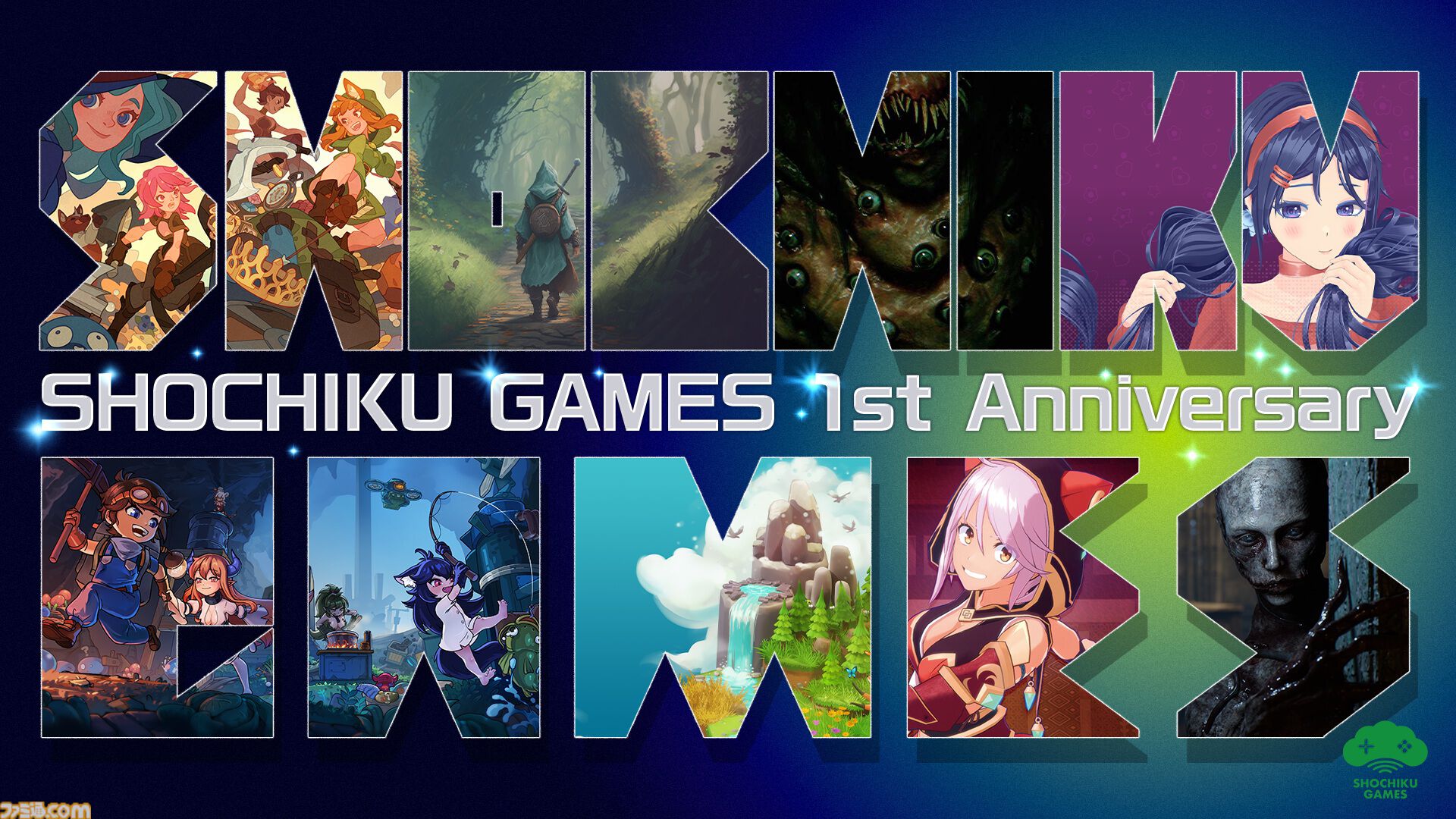 バックパック・バトル』や『MiSide : ミサイド』グッズを販売する